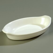 740002 - Oval Casserole 12 oz, 8-3/4" x 5-3/16" - White