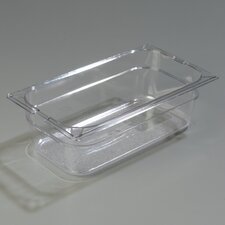 1026107 - TopNotch® One-Third Size Pan 12-3/4" x 7" - Clear