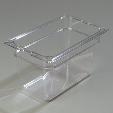 1028207 - TopNotch® One-Quarter Size Pan 10-1/4" x 6-3/8" - Clear