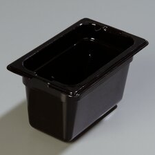 1032103 - TopNotch® One-Ninth Size Pan 6-3/4" x 4-1/4" - Black
