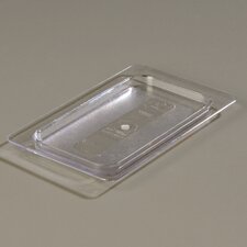 1033007 - TopNotch® One-Ninth Size Lid 6-3/4" x 4-1/4" - Clear