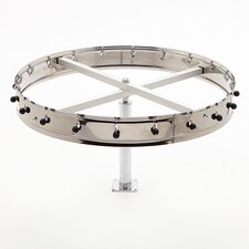 3820CM - 20 Clip Counter Mt. Order Wheel 23" - Stainless Steel