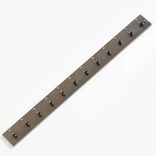 3836 - 12 Clip Order Rack 36" - Stainless Steel