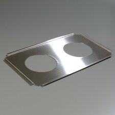 607712 - ADAPT PLATE W/2 6 1/2 INSET HL