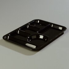 61403 - Left-Hand 6-Compartment Tray - Black