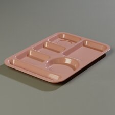61456 - Left-Hand 6-Compartment Tray - Mauve