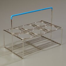 CW6C38 - OptiClean™ 6-Compartment Portable Carrier - Chrome