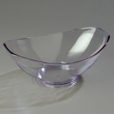 041107 - Bowl 13-3/4" x 9-3/8" - Clear