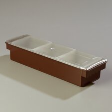 CH2601 - CONTAINER 3 QT CONDIMENT BROWN