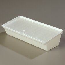 SS10402 - CADDY W/4 INSERTS & LID WHITE