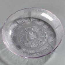 690707 - Petal Mist® Soup/Salad Plate 23.9 oz, 7-15/16" - Clear