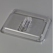 811507 - Tulip Deli™ Notch Lid/False Bottom 12-3/8" x 9-3/4" - Clear