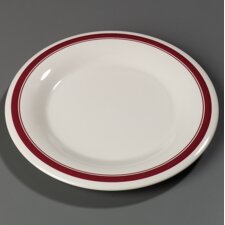 43011907 - Durus® Wide Rim Dinner Plate 10-1/2" / 1" - Roma on Bone