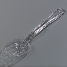 441107 - Perf. Serving Spoon 11" - Clear