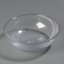 720807 - Round Pebbled Bowl 1.7 qt - Clear