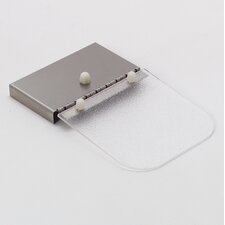 38132 - Stainless Steel & Acrylic Hinged LId, fits 38508 Fountain Jars 7-1/2", 4", 1" - Stainless Steel