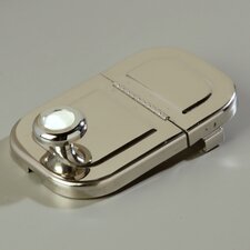 38532 - Stainless Steel Hingted Lid fits, 38508 7-1/2", 4", 1" - Stainless Steel