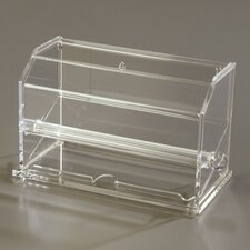 SSD10007 - Straw Dispenser 11", 5-9/16", 11-11/16" - Clear