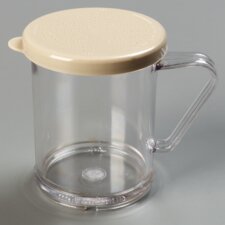 427006 - Dredge w/Salt & Pepper Beige Lid 9 oz - Beige