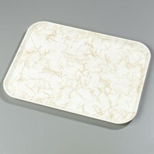 2015DFG030 - Glasteel™ Decorative Rectangular Tray 20-1/4", 15", 3/4" - Starfire Natural