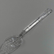 442107 - Perf. Serving Spoon 13" - Clear