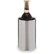609143 - Double Wall Wine Cooler, Satin Finsh w/Mirror Finish Rim 4-3/4"