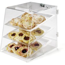 SPD300KD07 - Three Tray (Back Door) (unassembled) 18", 14", 17-1/2" - Clear