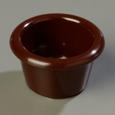 S27569 - Smooth Ramekin 1.5 oz - Chocolate