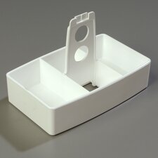 455102 - Merchandiser Caddy 6-1/2", 4-1/16", 1-5/8" - White