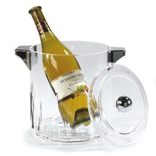IG24507 - Diamond Cut Bucket w/Handle 4.5 qt - Clear