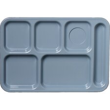 61459 - Left-Hand 6-Compartment Tray - Slate Blue