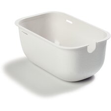 38108 - 1 qt Mini-Jar for 38508 Jars 3-31/32", 4-25/32", 2-27/32" - White
