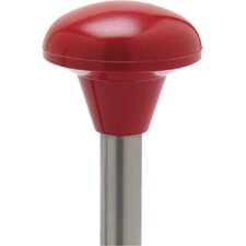 38550KR - KNOB PLASTIC (550R PUMP) RED
