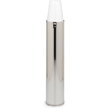 38840ECP - XLarge Elevated Dispenser, holds 24-46 oz, paper/foam cups 23" - Stainless Steel