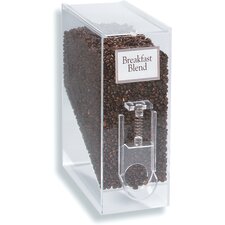 1080907 - DISPENSER WHOLE BEAN 5-7LB CLR