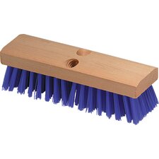 3617514 - Wood Block w/Stiff Polyproplene Bristles 10" - Blue