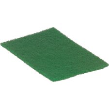 3639608 - Coarse Green Scour Pad 9" x 6" - Forest Green