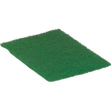 36396008 - Extra Coarse Green Scour Pad 9" x 6" - Forest Green