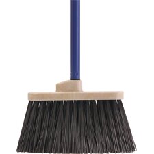 3686403 - Duo-Sweep® Light Industrial Broom, Stiff - Black