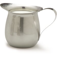 607528 - Classic Bell Creamer 8 oz - Stainless Steel