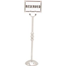 609185 - Allegro™ Number Stand / 16" - Stainless Steel