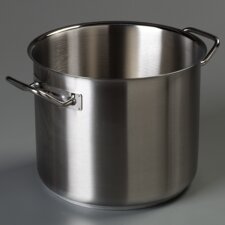 608409 - Steel Stock II™ Stock Pot w/Clad Base 9 qt
