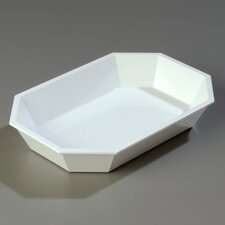 672302 - 2.5 lb Low Profile Crock 10-1/2" x 7" - White