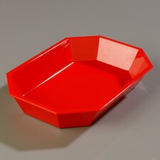 672305 - 2.5 lb Low Profile Crock 10-1/2" x 7" - Red