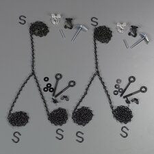 940700 - Hardware Kit for Single Suspended Sneeze Guard