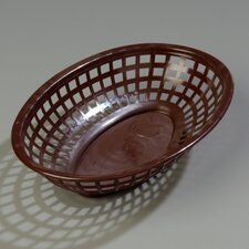 036601 - Bread and Bun Basket 9-7/8", 6-3/8", 2" - Brown