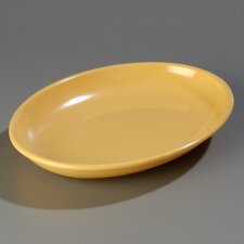 791622 - Designer Displayware™ 3 qt Oval Platter 16" x 12" - Honey Yellow
