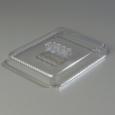 811307 - Tulip Deli™ Solid Lid/False Bottom 12-3/8" x 9-3/4" - Clear