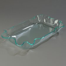 883309 - CROCK NAPKN 17X10X2 RIMGLW GRN
