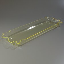 883504 - CROCK NAPKN 30X10X2 RIMGLW YEL